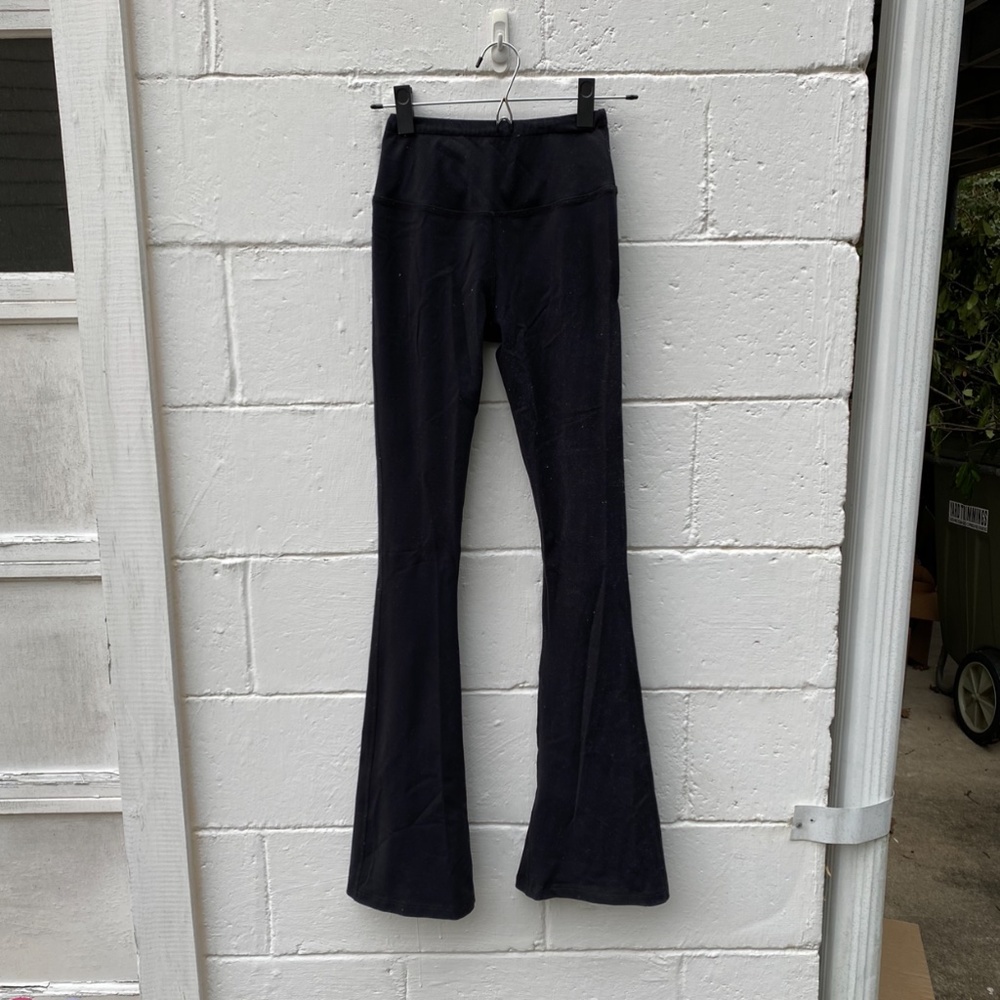 Split 59 Grey Flare Leggings